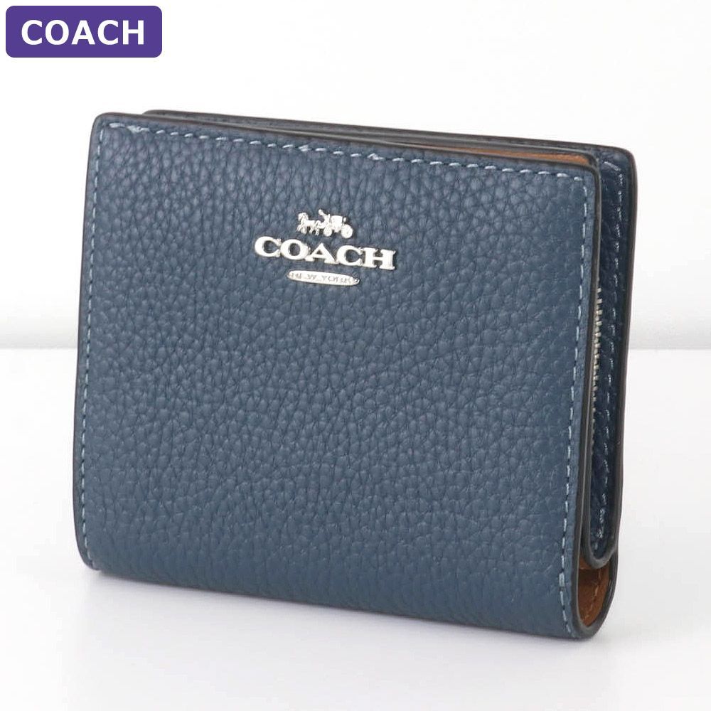 コーチ COACH 財布 二つ折り財布 C2862 SVDE ミニ財布 アウトレット