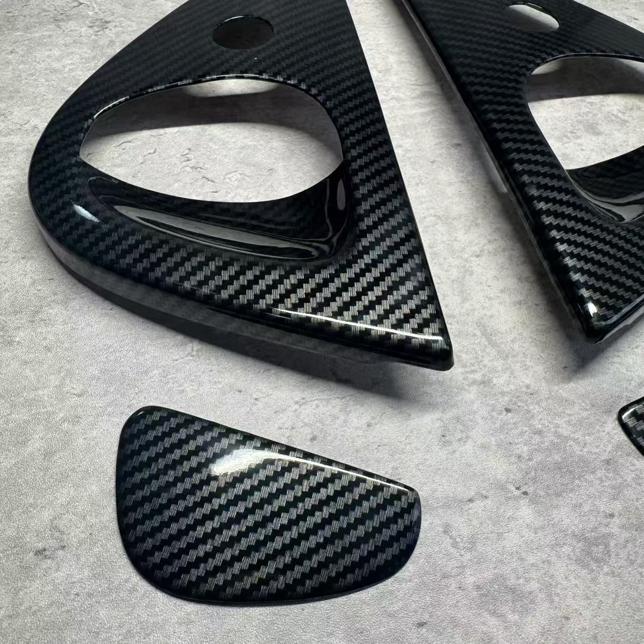 GK FACTORY マツダ RX7 FD3S ドアハンドル カバー ガーニッシュ 左右