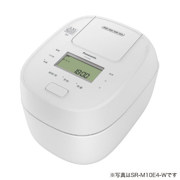 04100 Panasonic 圧力炊飯ジャー SR-M18E4-W