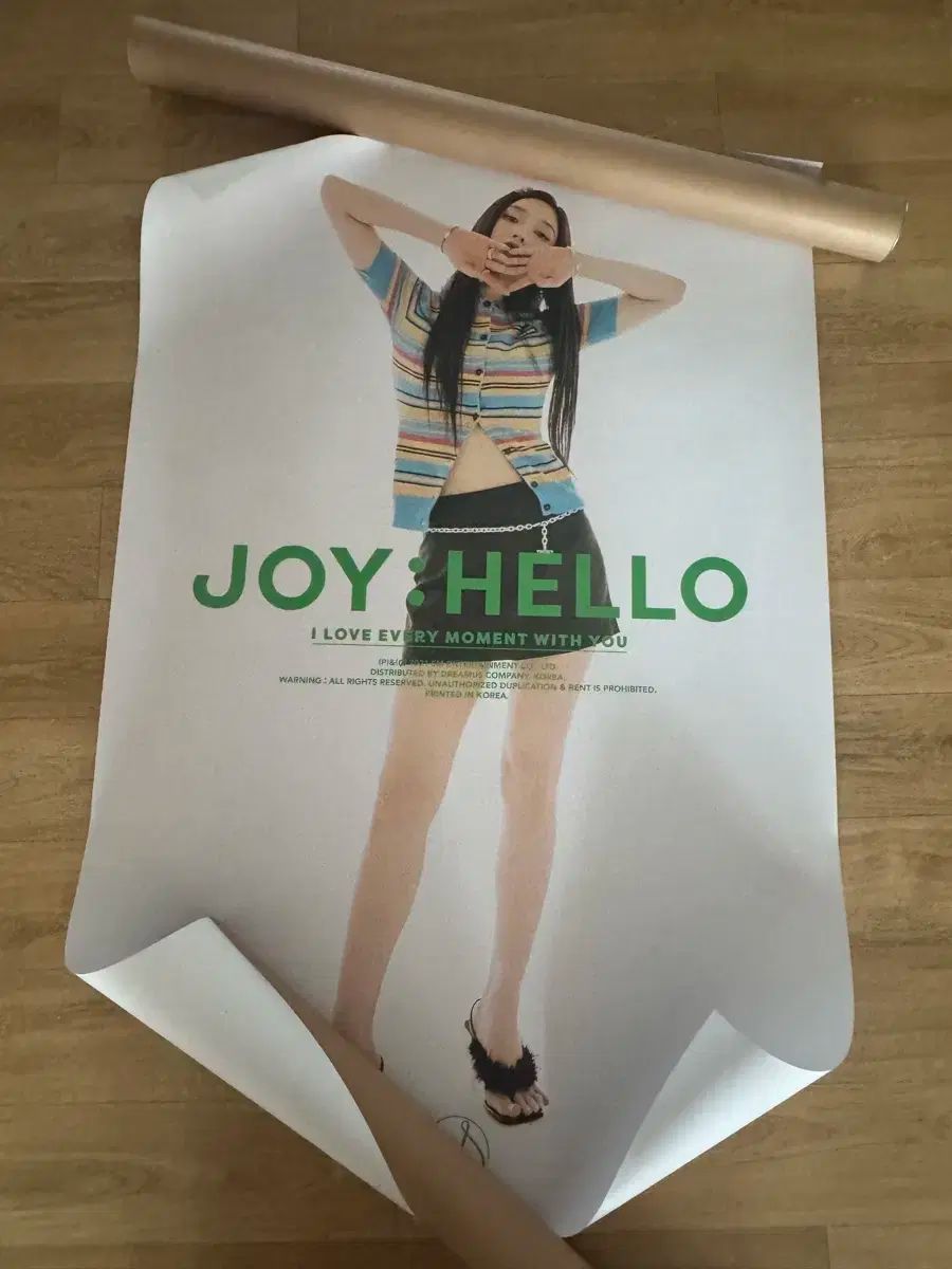 Red Velvet Joy ジョイ Hello ポスター付 新品未開封 3種 ≪今日のK-POP≫「Red Velvet」ジョイ（JOY）の「Hello」 憂鬱な