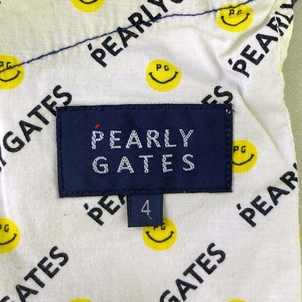 パーリーゲイツ　パンツ　サイズ4 サイズ：4 PEARLY GATES パーリーゲイツ ストレッチパンツ ブルー系