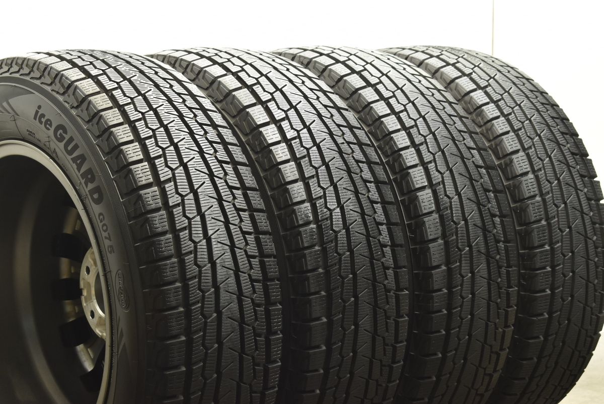 美品バリ溝 225/45R17スタッドレス4本 ヨコハマアイスガード