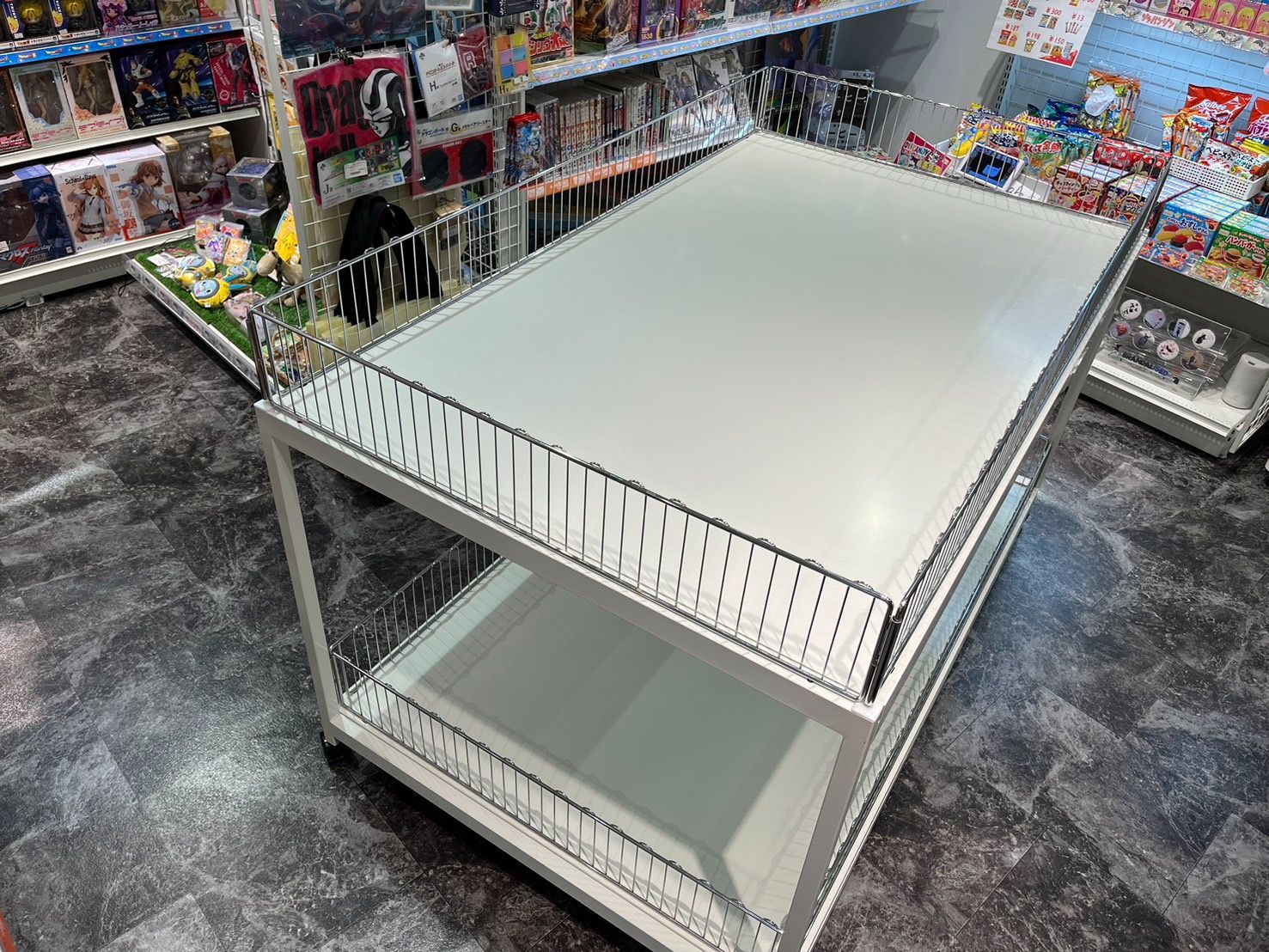 SANYO ワゴン 2段平台ガード付 DSF-G590 説明文必読