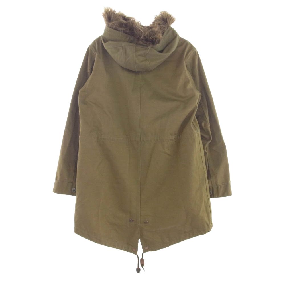 フレッドペリー モッズコート ボアライナー付き カーキ Mサイズ