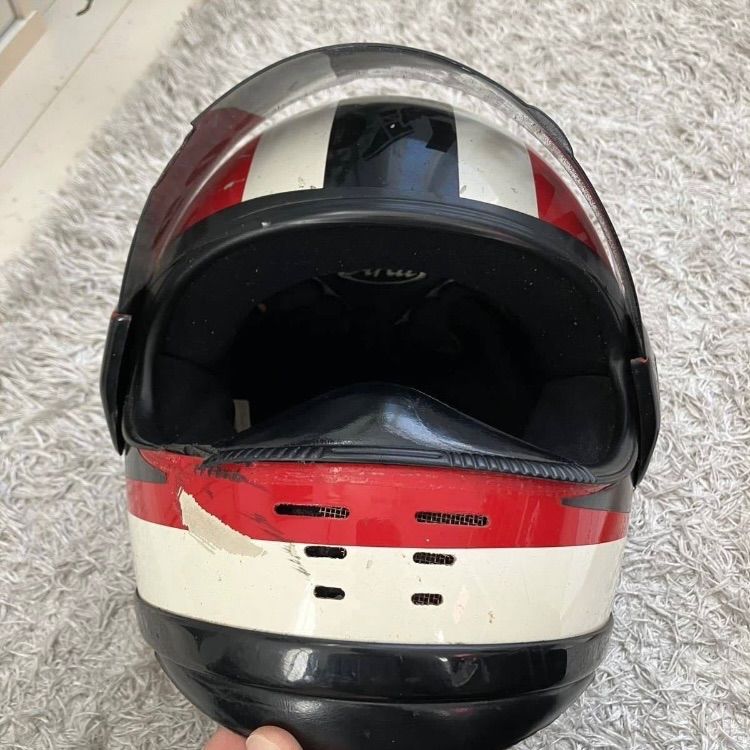 ARAI☆ビンテージヘルメットLサイズ 1984年製 希少 レア 旧車 ホンダ フルフェイス 赤 グッドイヤーヤマハ アライ Arai 当時物  SHOEI - メルカリ