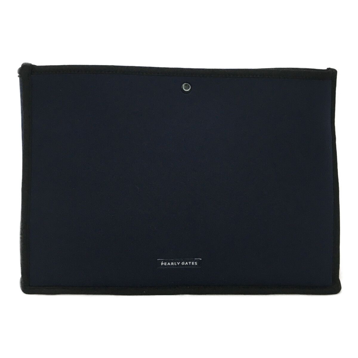 中古 パーリーゲイツ PEARLY GATES トート型ボストンバッグ ネイビー 