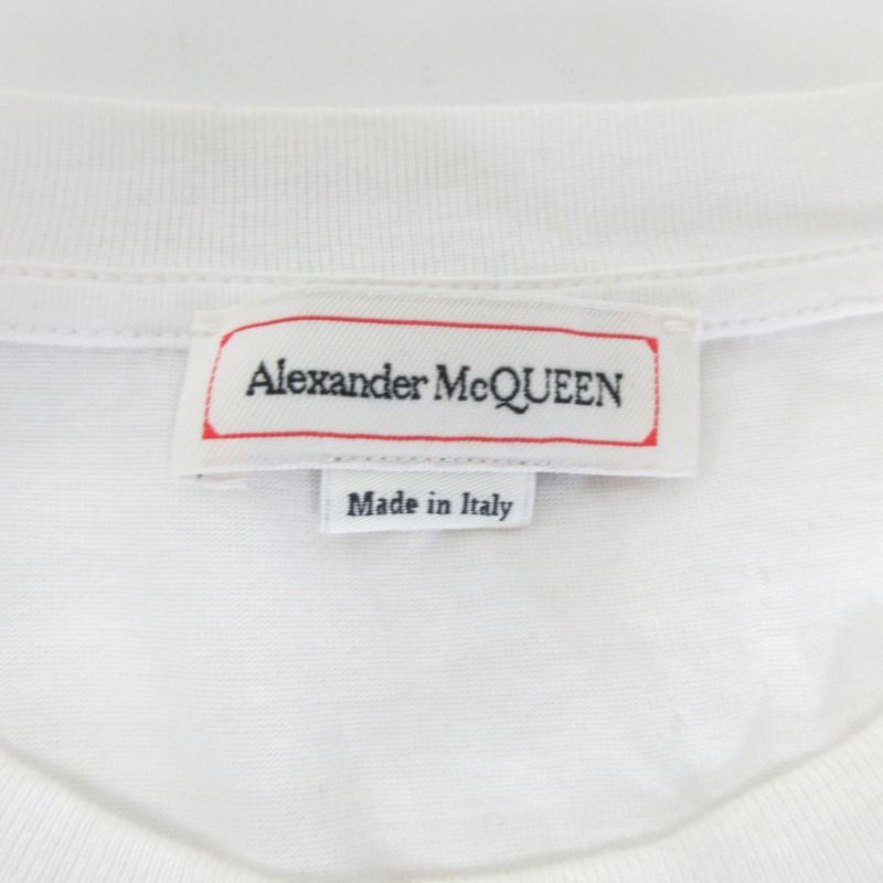 ★alexander mcqueen★ロゴ 刺繍 半袖ポロTシャツ Alexander McQueen Embroidered logo cotton piquÉ polo | The