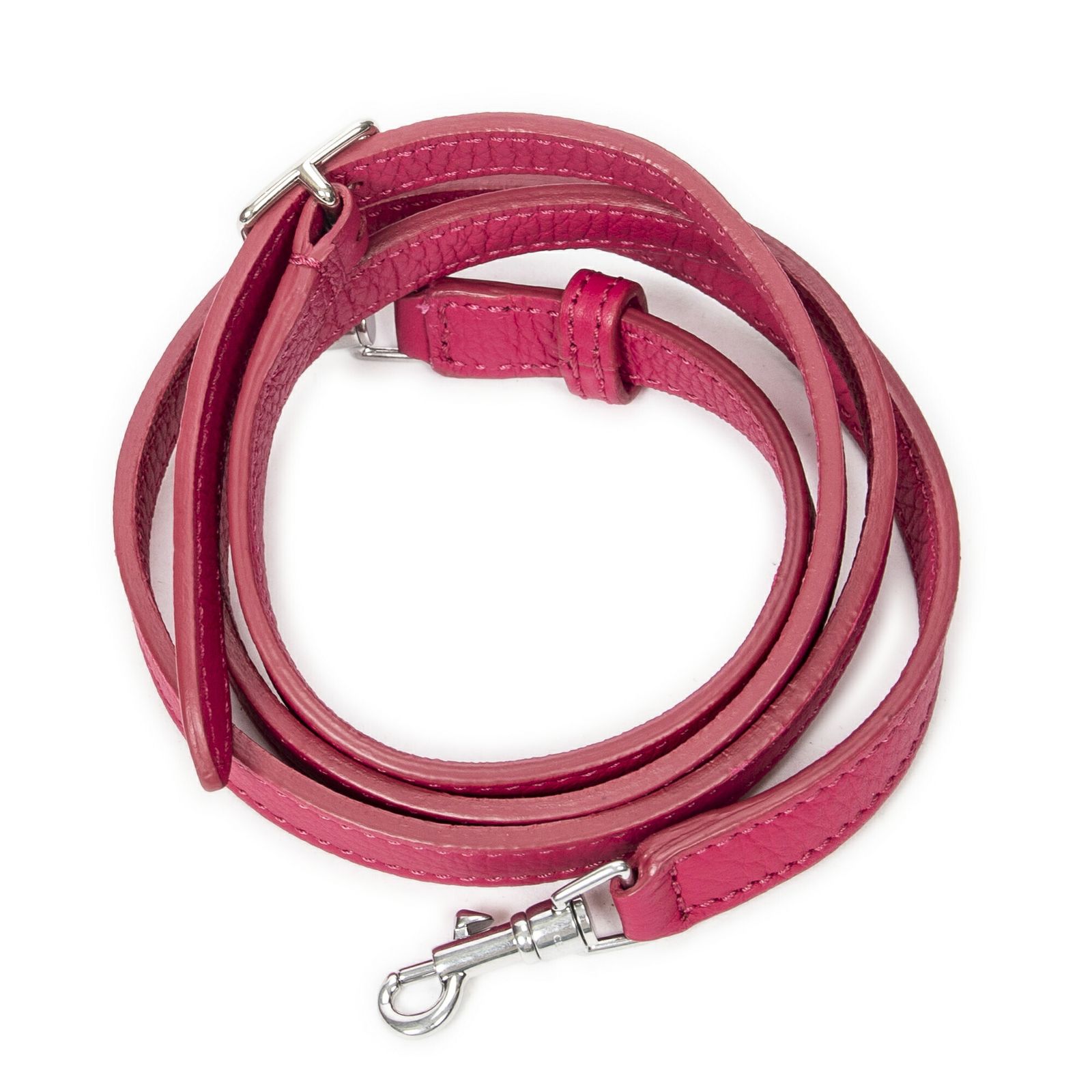 セリーヌナノビッグバッグバケットフューシャピンクグレインカーフスキンレザーA