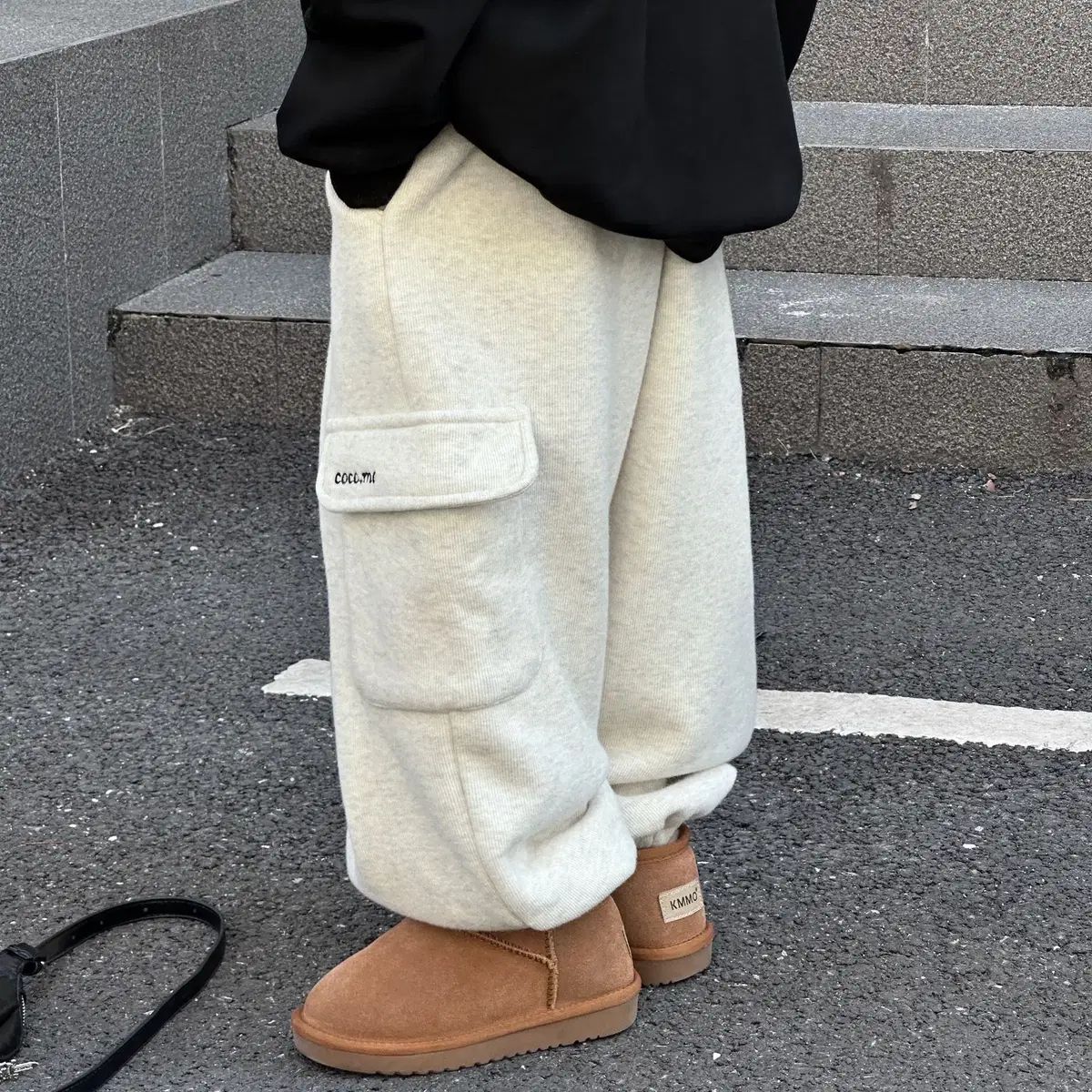 起毛加工トップ-ボトムセット
