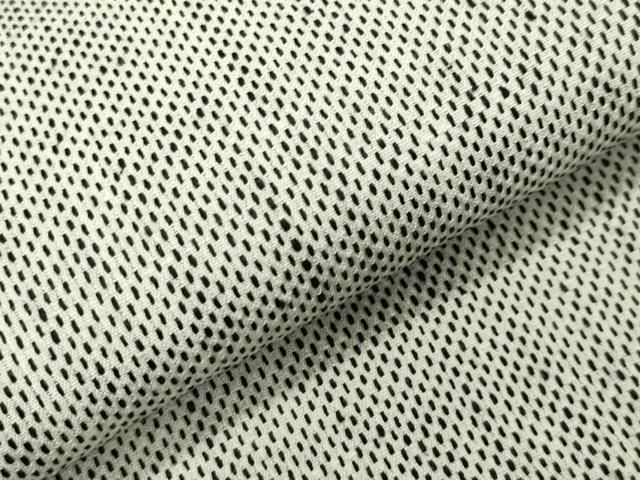 平和屋着物○久留米絣 単衣 格子花文 綿 逸品 DAAV3227du