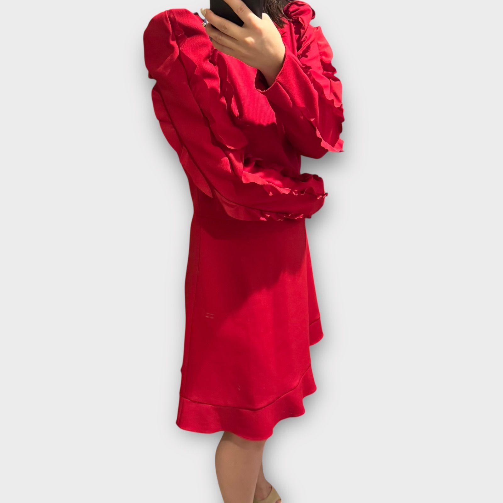 美品！RED VALENTINO レッドヴァレンティノ 膝丈 ワンピース