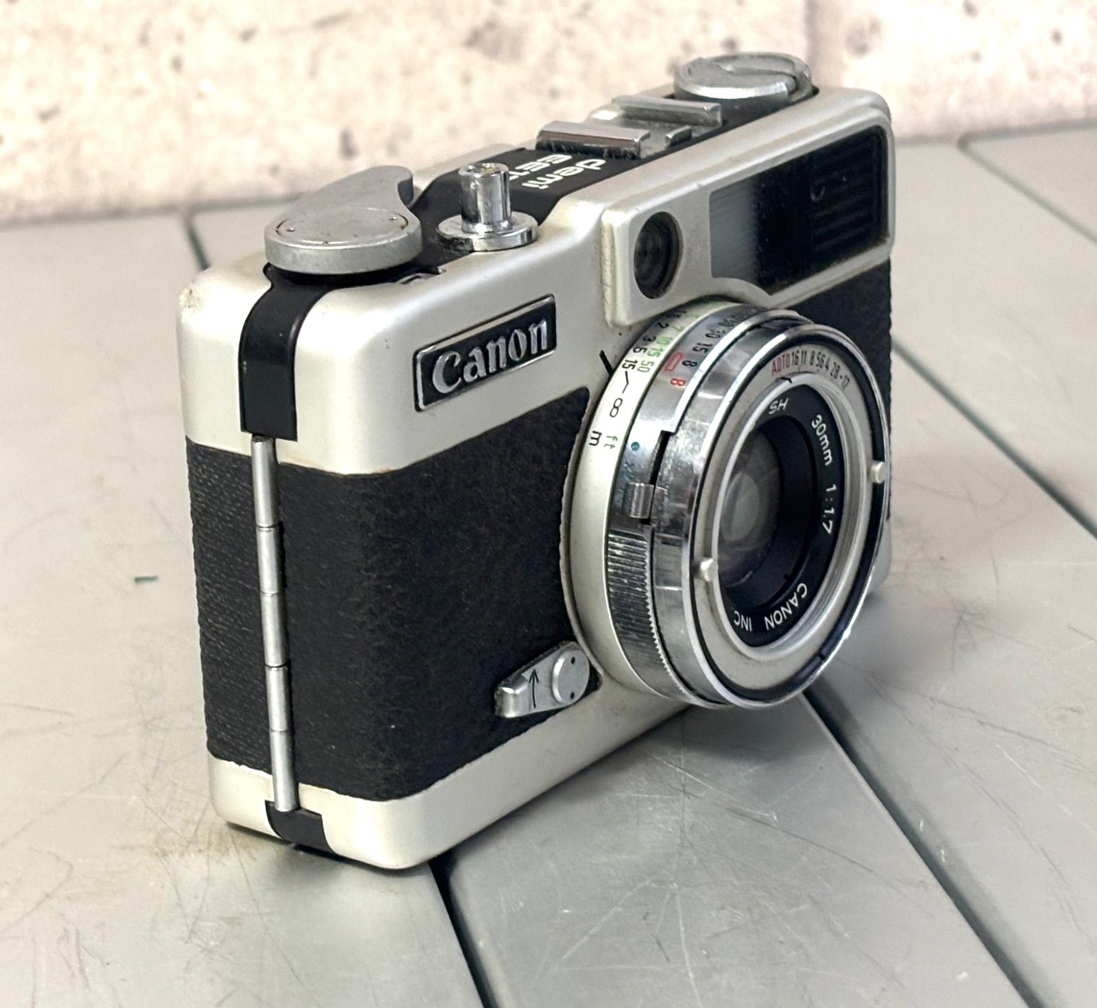 シャッター音ＯＫ キヤノン CANON demi EE17 フィルムカメラ 現状品