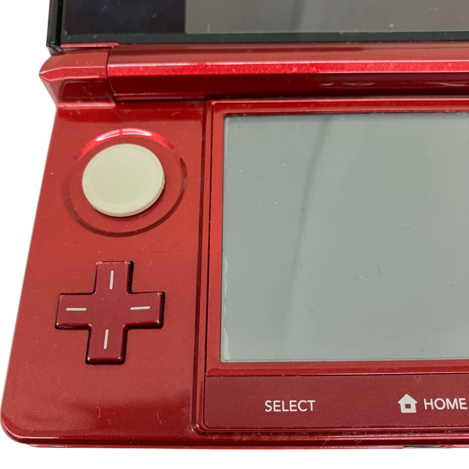 ニンテンドー3DS CTR-001メタリックレッド + アートアカデミ 186000 Nintendo 3DS (CTR-001) メタリックレッド ジャンク品