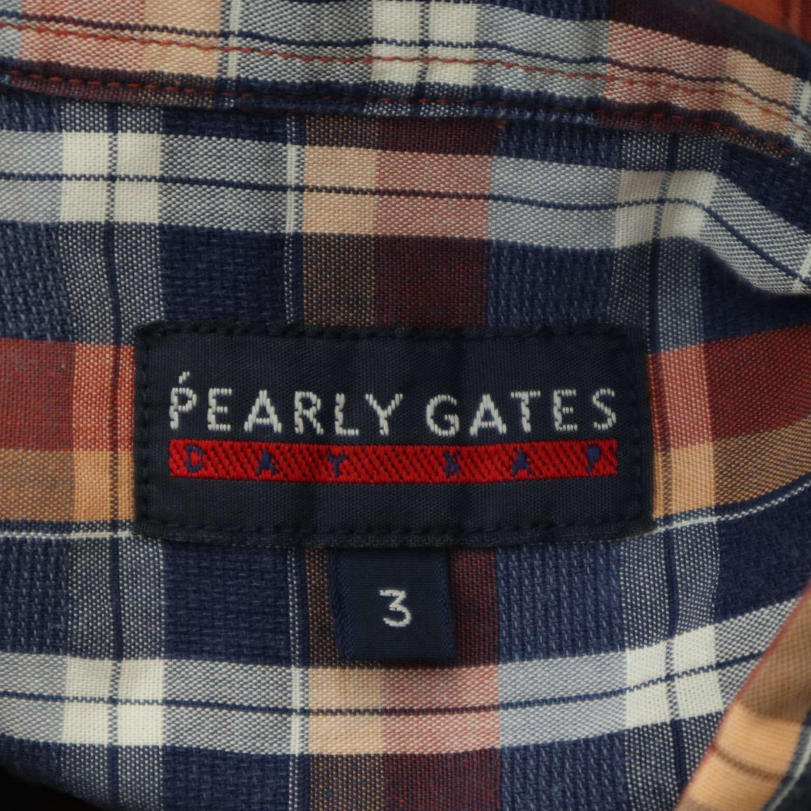 PEARLY GATES パーリーゲイツ DAY NAP 春夏☆ 半袖 ボタンダウン