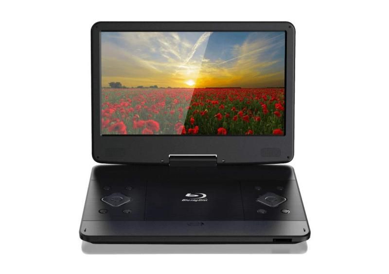 アグレクション 14インチ ポータブルブルーレイディスクプレーヤー SU-14PB 充電バッテリー搭載