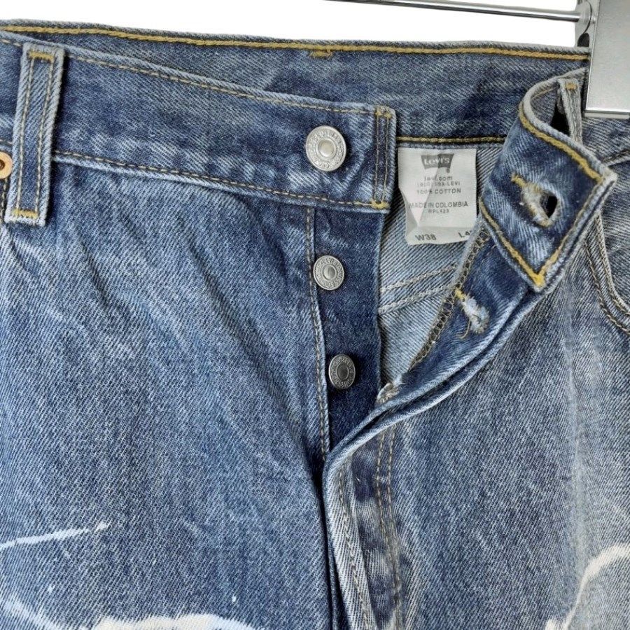Levi'sリーバイス501XX加工モデルデニムパンツウォッシュドデニム