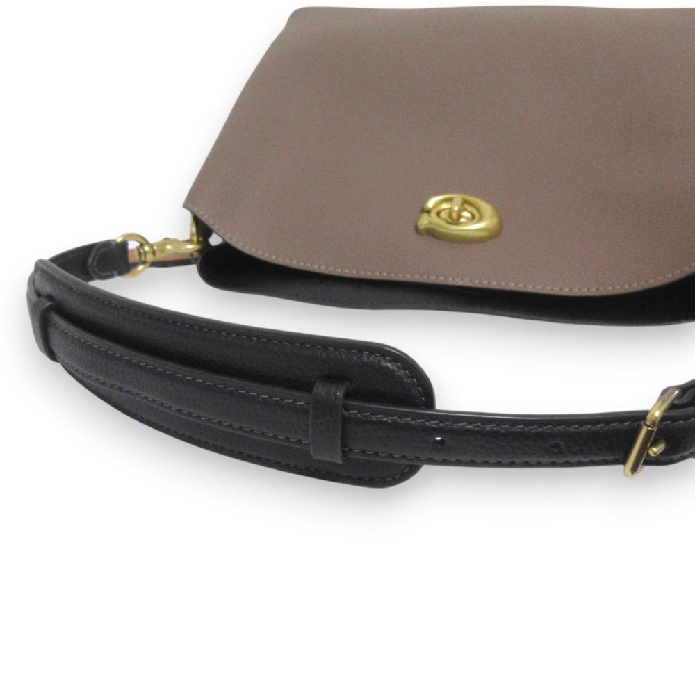新品同様 24AW COACH コーチ ウィロウ カラーブロック レザー 2Way