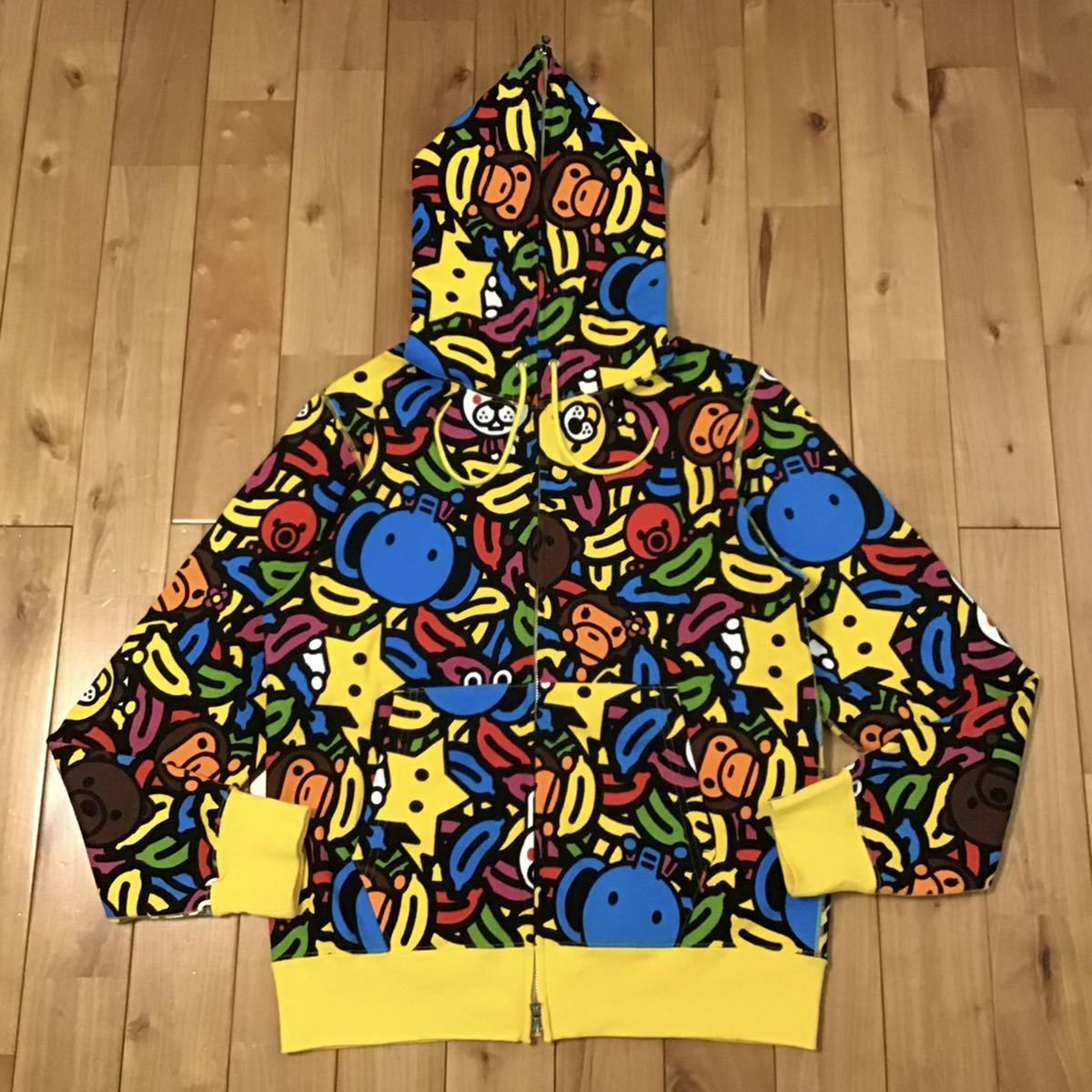 アニマル マイロ パーカー Mサイズ a bathing ape BAPE sta full zip 