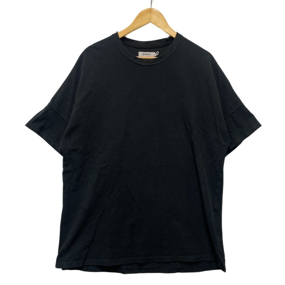 【新品未使用】nonnative CLERK PIQUE OVERDYED 黒2 NONNATIVE - ノンネイティブ / CLERK S/S HENLEY NECK TEE COTTON