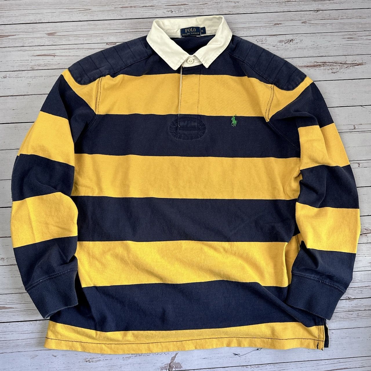 Polo RALPH LAUREN ラルフローレン ラガーシャツ ボーダー 長袖シャツ