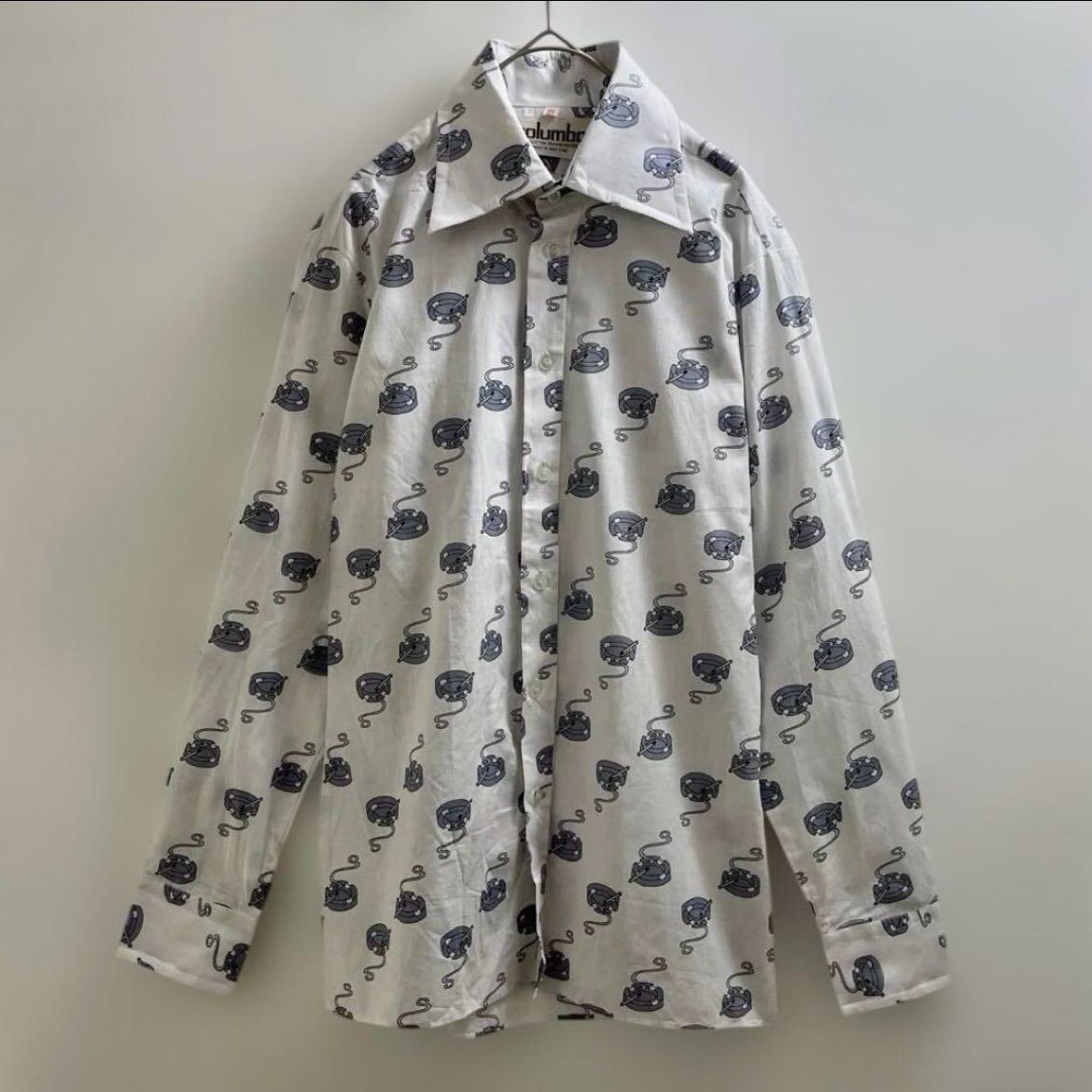 70s ヴィンテージ シャツ USA アメリカ タバコ ウエスタンシャツ