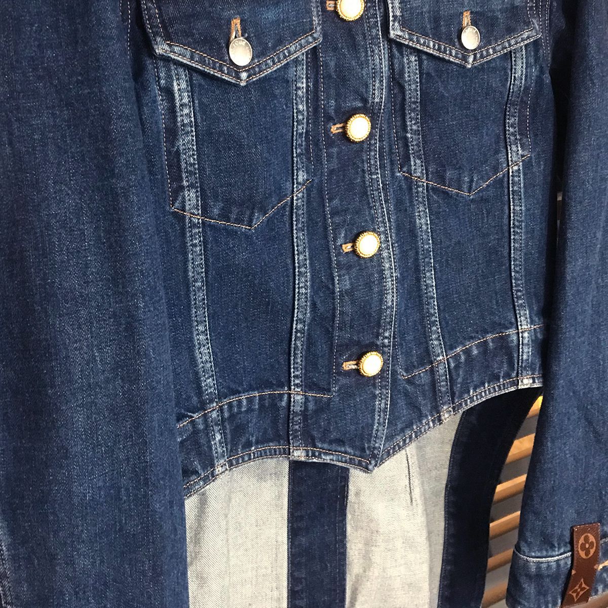 新品同様】ルイヴィトン モノグラム デニムジャケット Gジャン