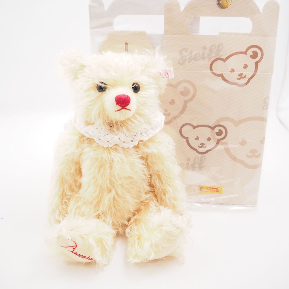 Steiff シュタイフ バカラ 2004 テディベア 全長 約30cm ぬいぐるみ 兼用 HY1379
