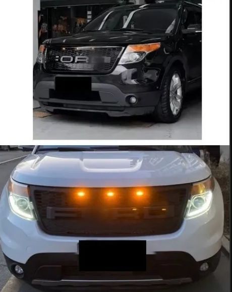 フォード エクスプローラー2012-2015 LED フロント グリル FORDのロゴ