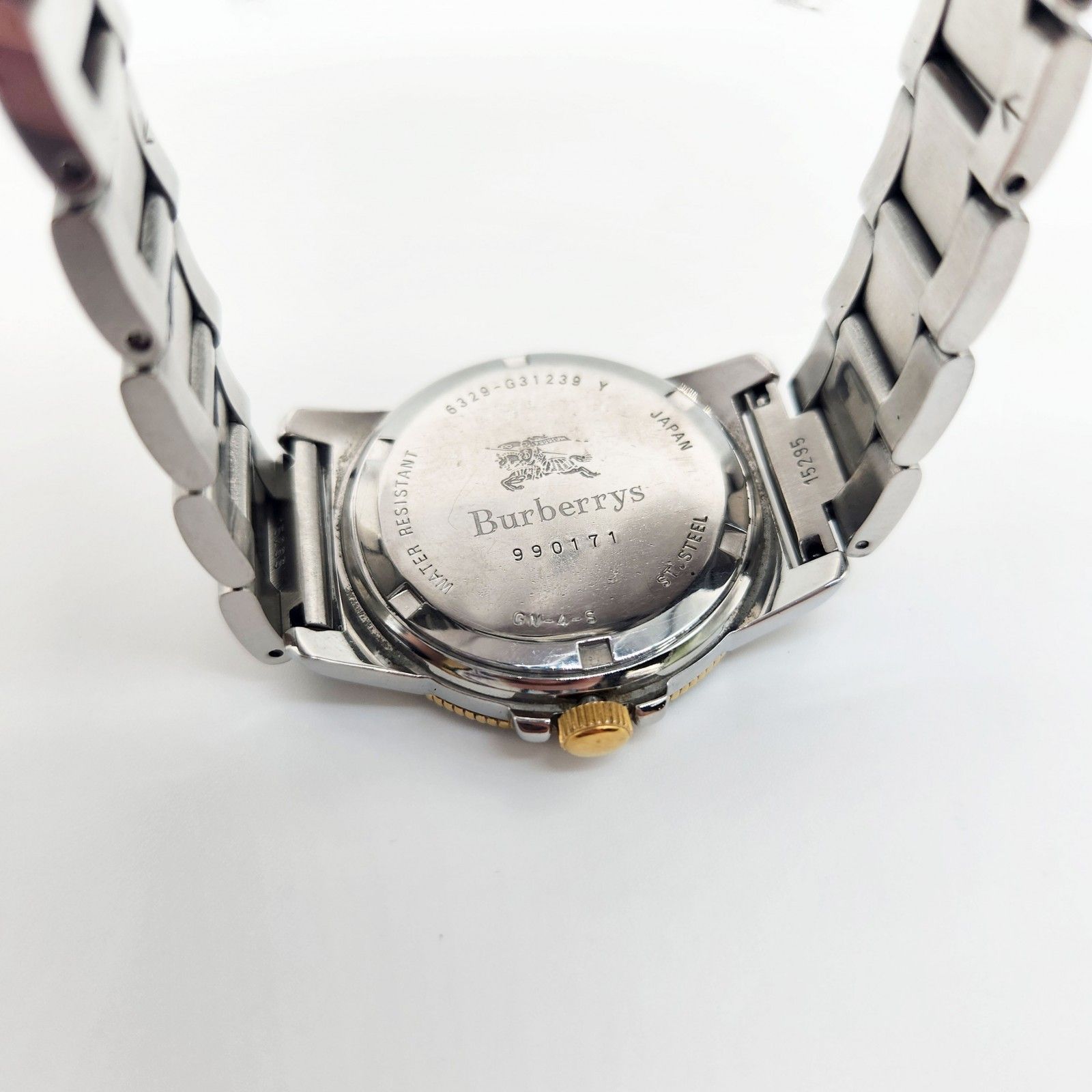 バーバリーズ BURBERRY LONDON 6329-G31239 メンズ腕時計 新品電池 