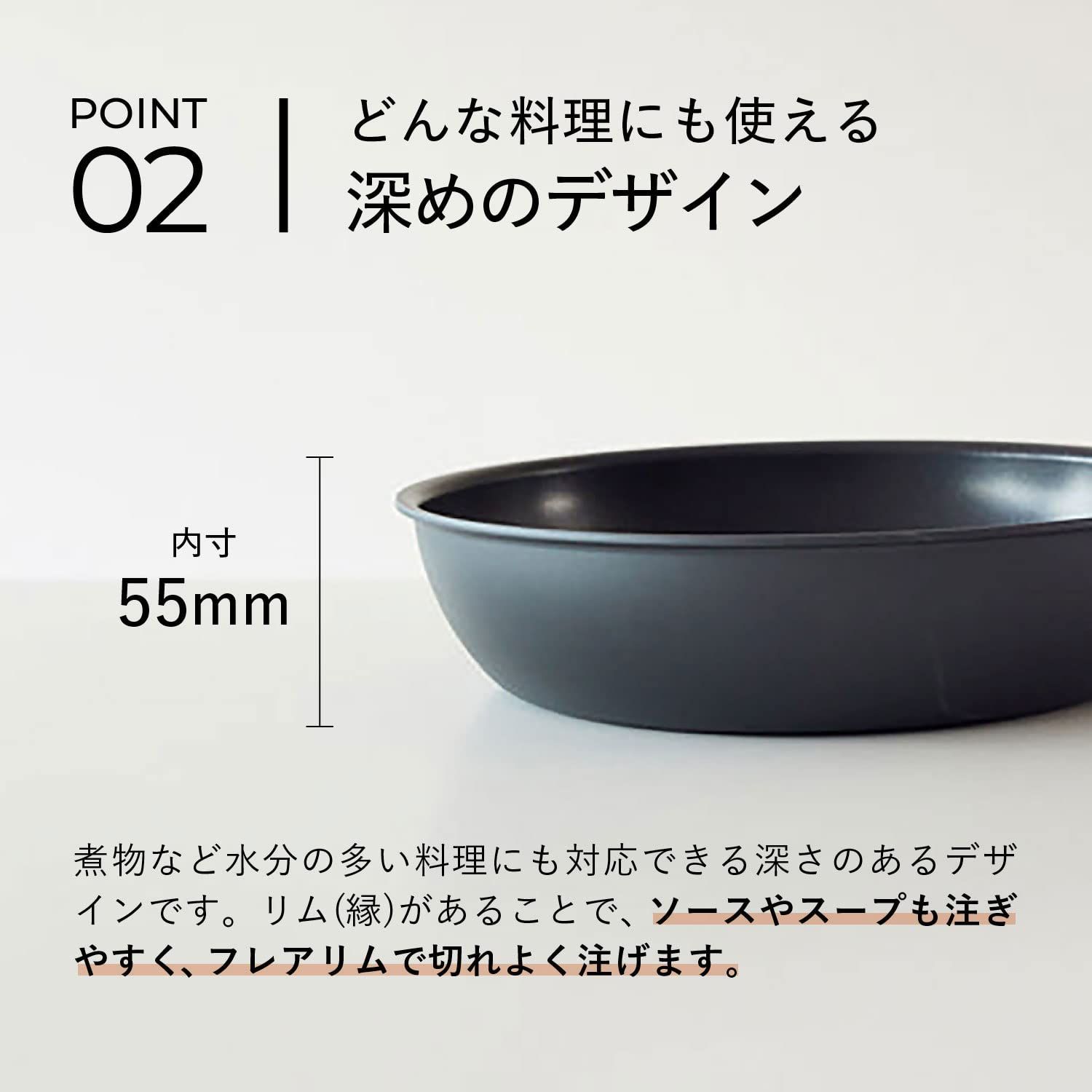 マイヤー Meyer フライパン ミッドナイト フライパン 26cm アルミニウ