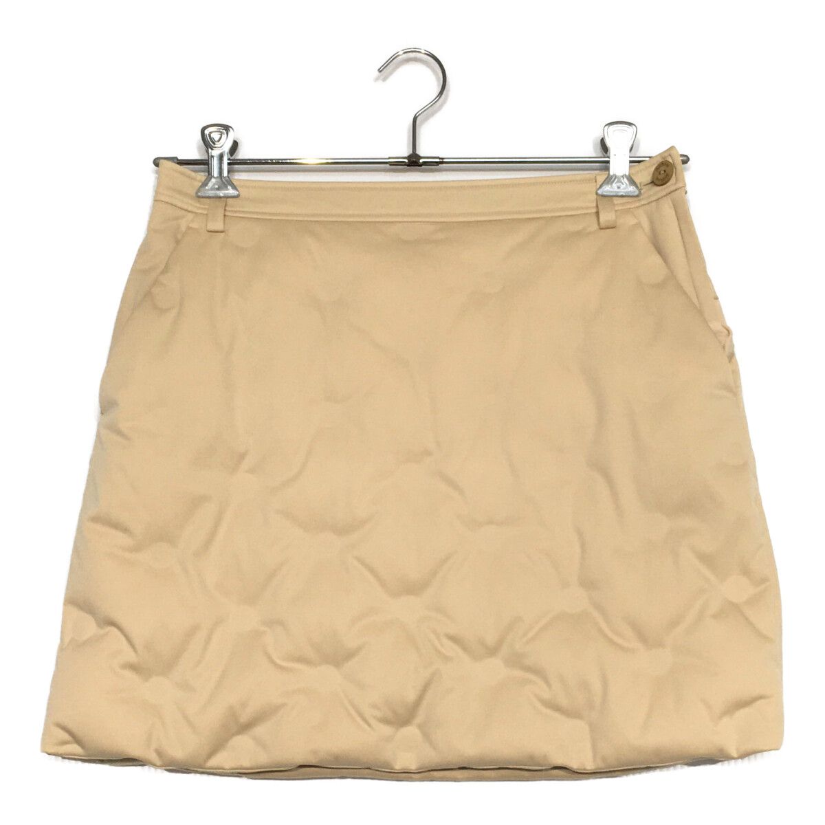 レディース アルチビオ archivio スカート 40 L ベージュ ダウン ファー 防寒
