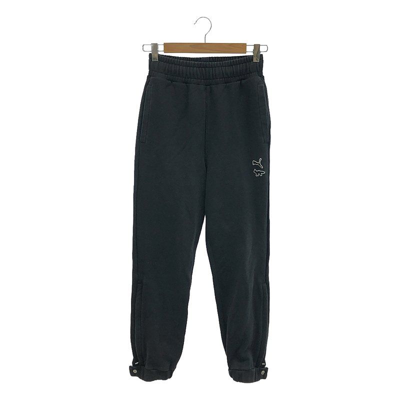 MAISON KITSUNE / メゾンキツネ | × PUMA Sweatpants ジョガーパンツ | XS | ブラック | メンズ