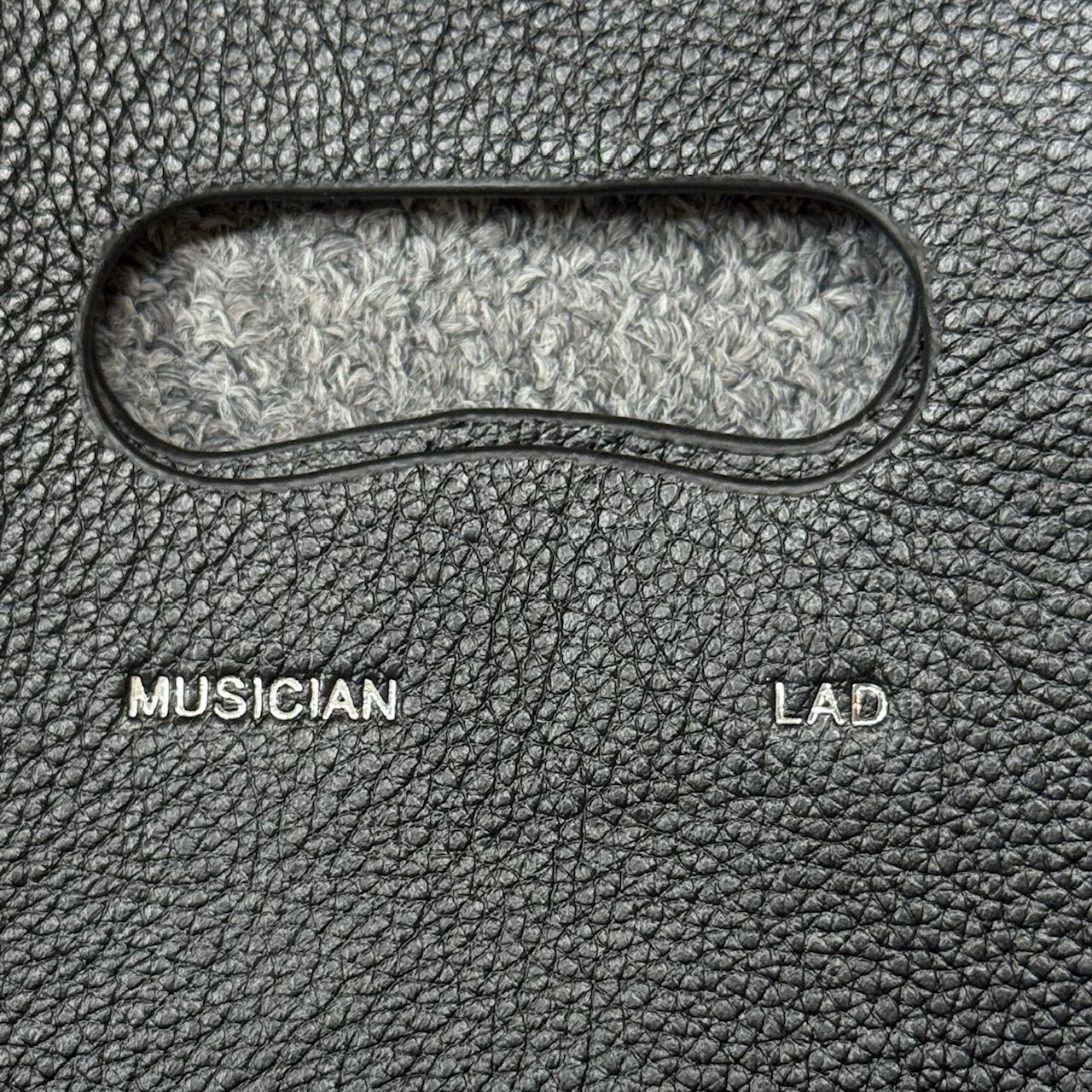 参考上代24200円 LAD MUSICIAN LEATHER CD BAG レザーショルダー