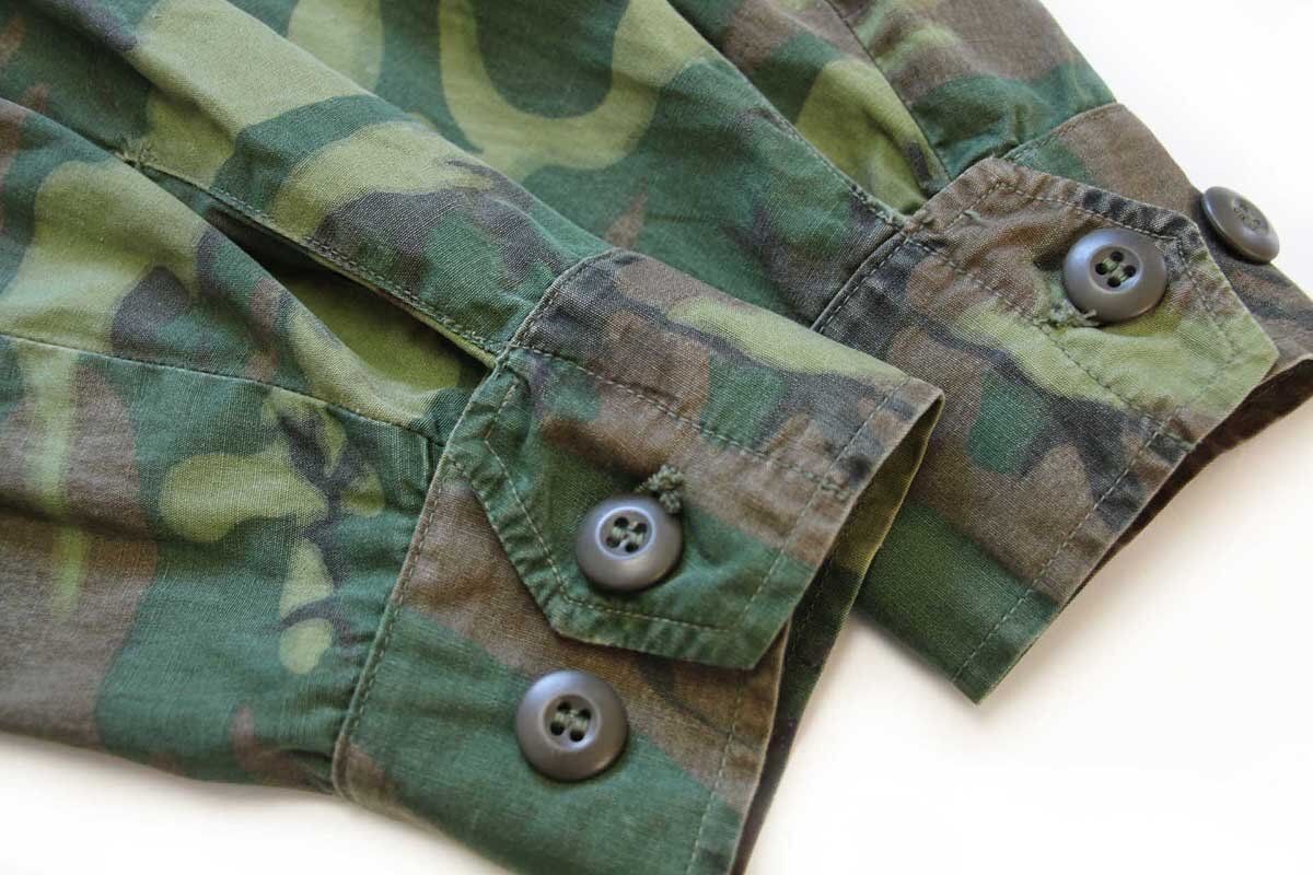 60s 米軍 U.S.ARMY ERDL グリーンリーフカモ ジャングル