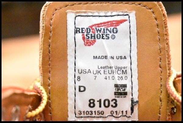 靴 REDWING 8108 US11D 楽天市場】red wing 8108（靴）の通販