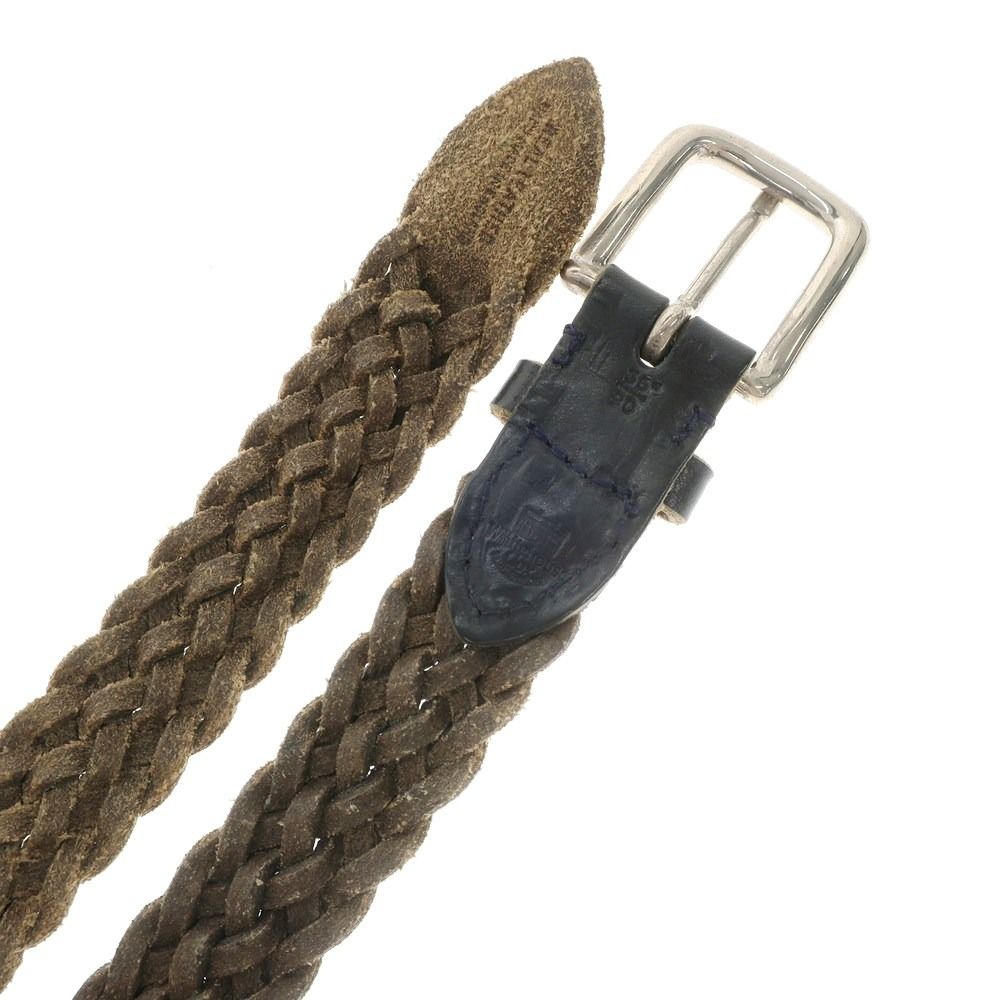 中古】ホワイトハウスコックス Whitehouse Cox レザー メッシュ ベルト