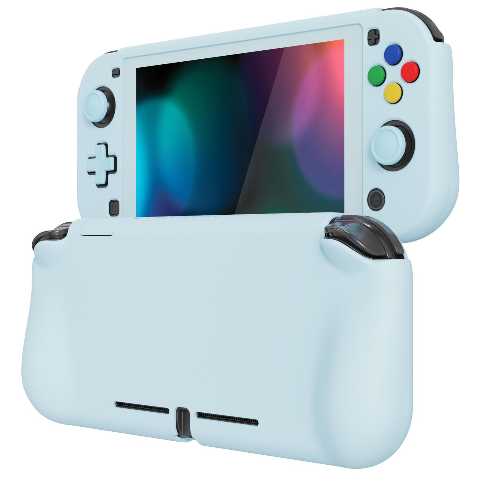 【数量限定】PlayVital ZealProtect Nintendo Switch Liteに対応用保護シェル、Switch Liteに対応用人間工学に基づいたデザインしたハードシェル、ジョイコンのシェル＆グラスフィルム＆サムライカバー