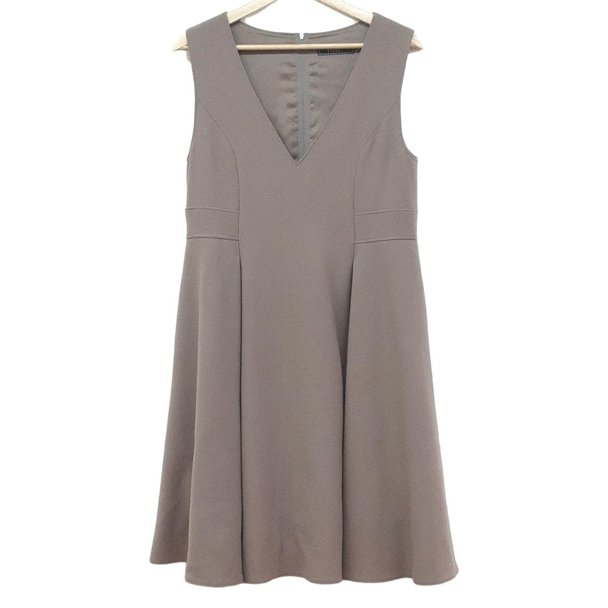 FOXEY フォクシー ワンピース サイズ38 M レディース DRESS Cloister 43196 ダークブラウン ノースリーブ|ロング