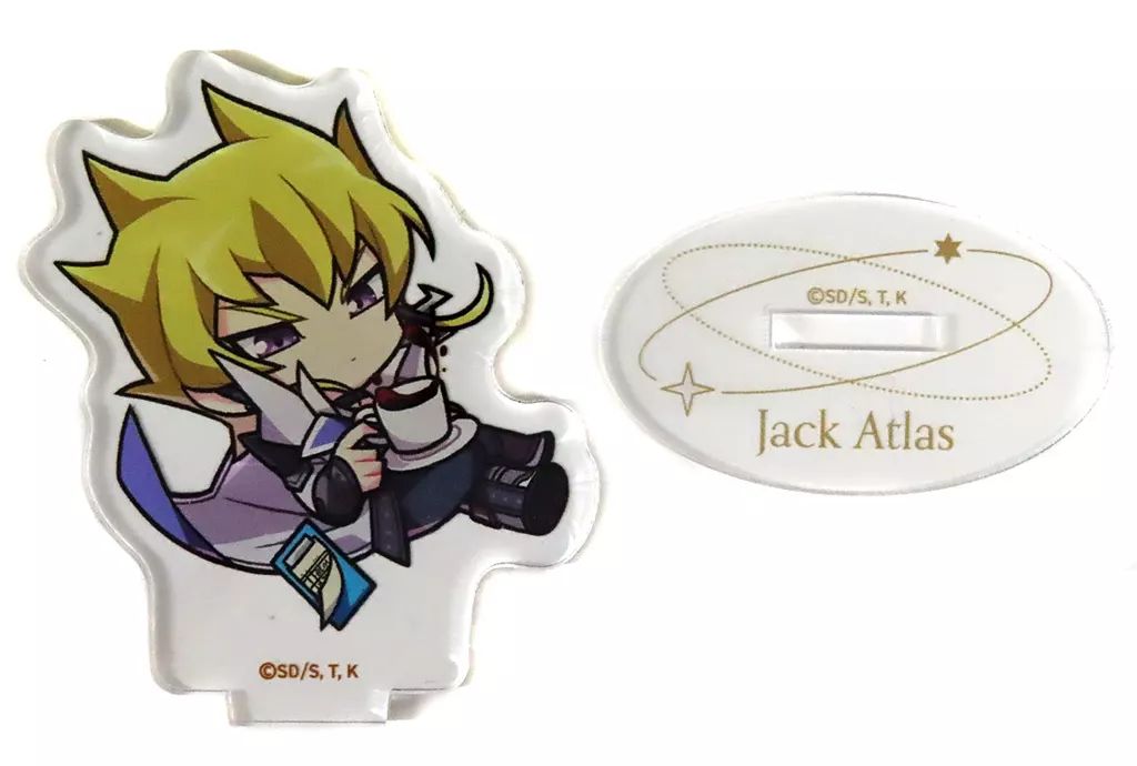 ジャック・アトラス アクリルスタンド 遊戯王5D's カフェ 描き下ろし ジャック・アトラス アクリルスタンド（大） 最強の