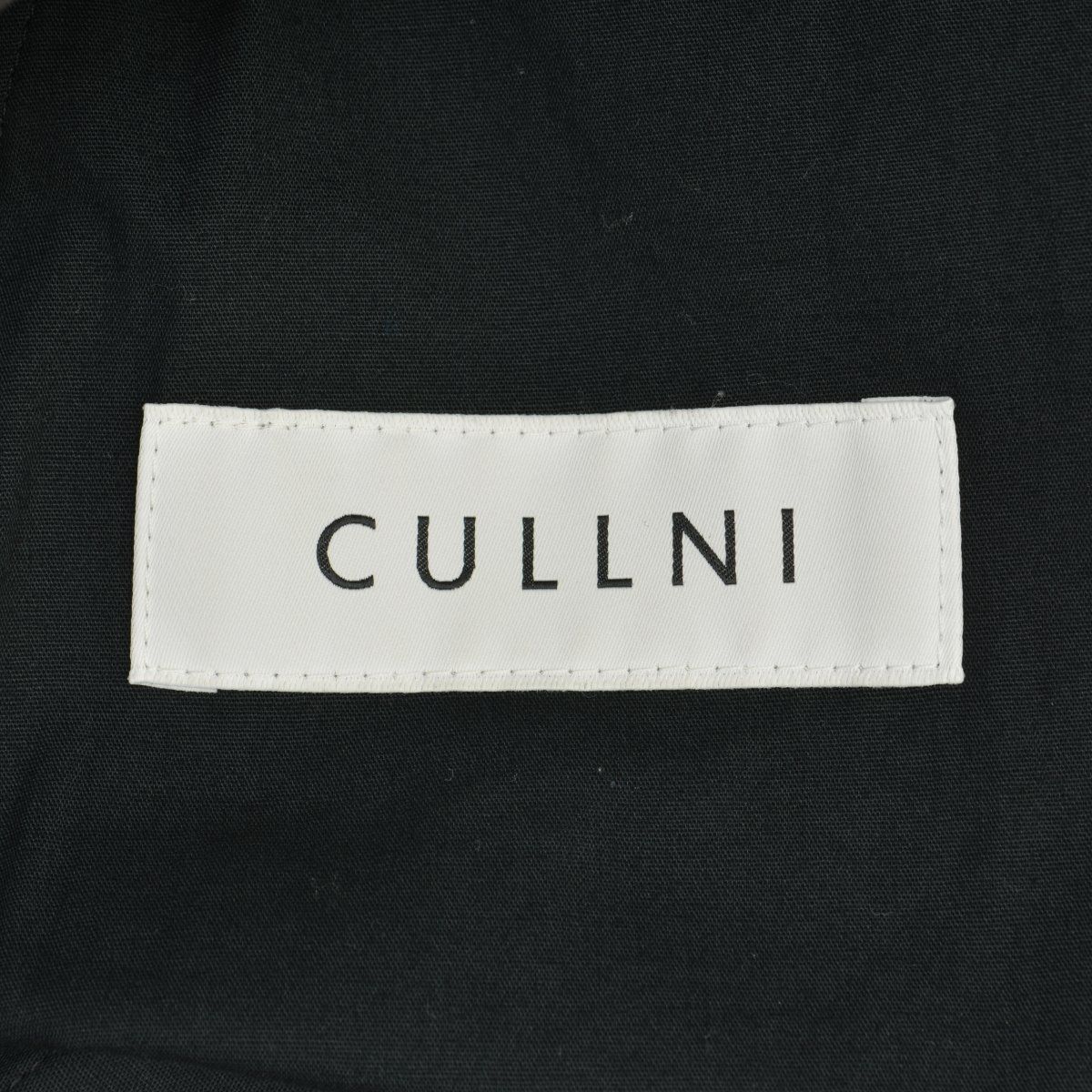 CULLNI 21aw-060 STUDIOUS別注 BELTED SLACKS状態 - スラックス