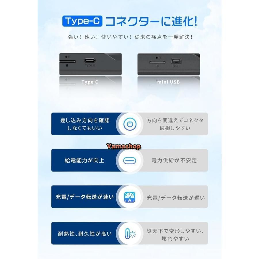 ドライブレコーダー ミラー型 分離 4K Type-C 11インチ 前後カメラ完全分離式 右カメラ GPS搭載 上下左右画像逆転可 起動音調整可