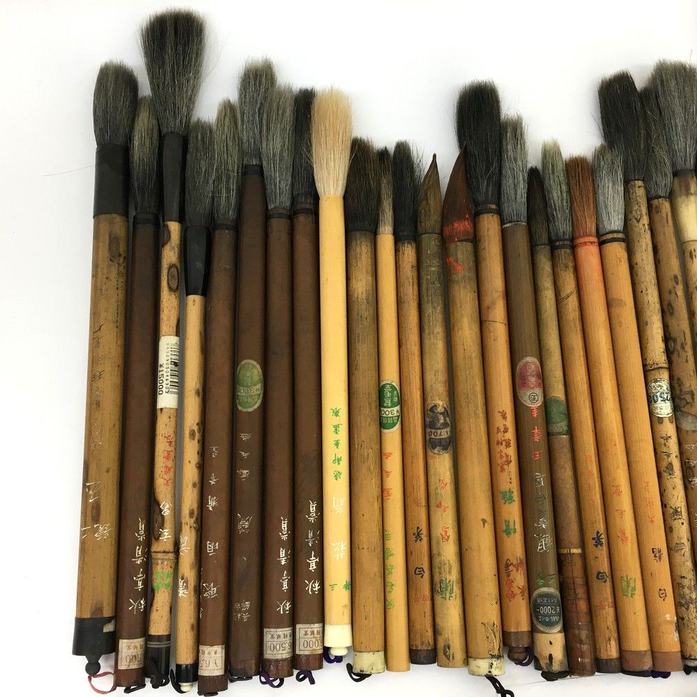 書道具 筆 大量 まとめ 未使用あり 毛筆 太筆 中筆 小筆 セット - メルカリ