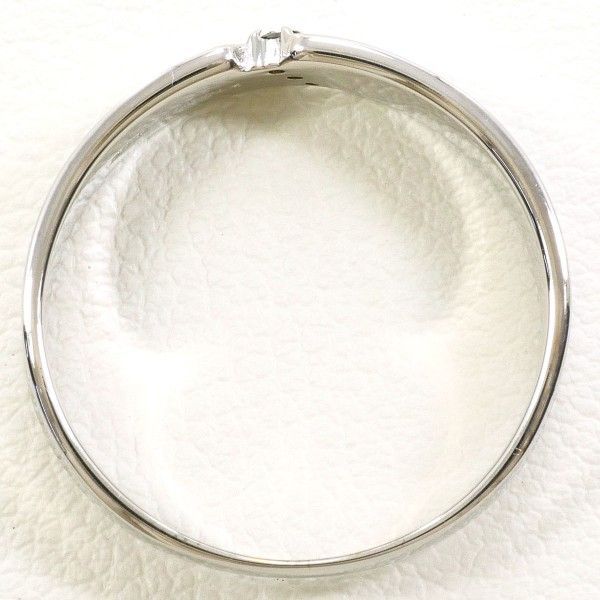 K14WG リング ring 指輪 15号 ブラックダイヤ 0.03 総重量約3.3g