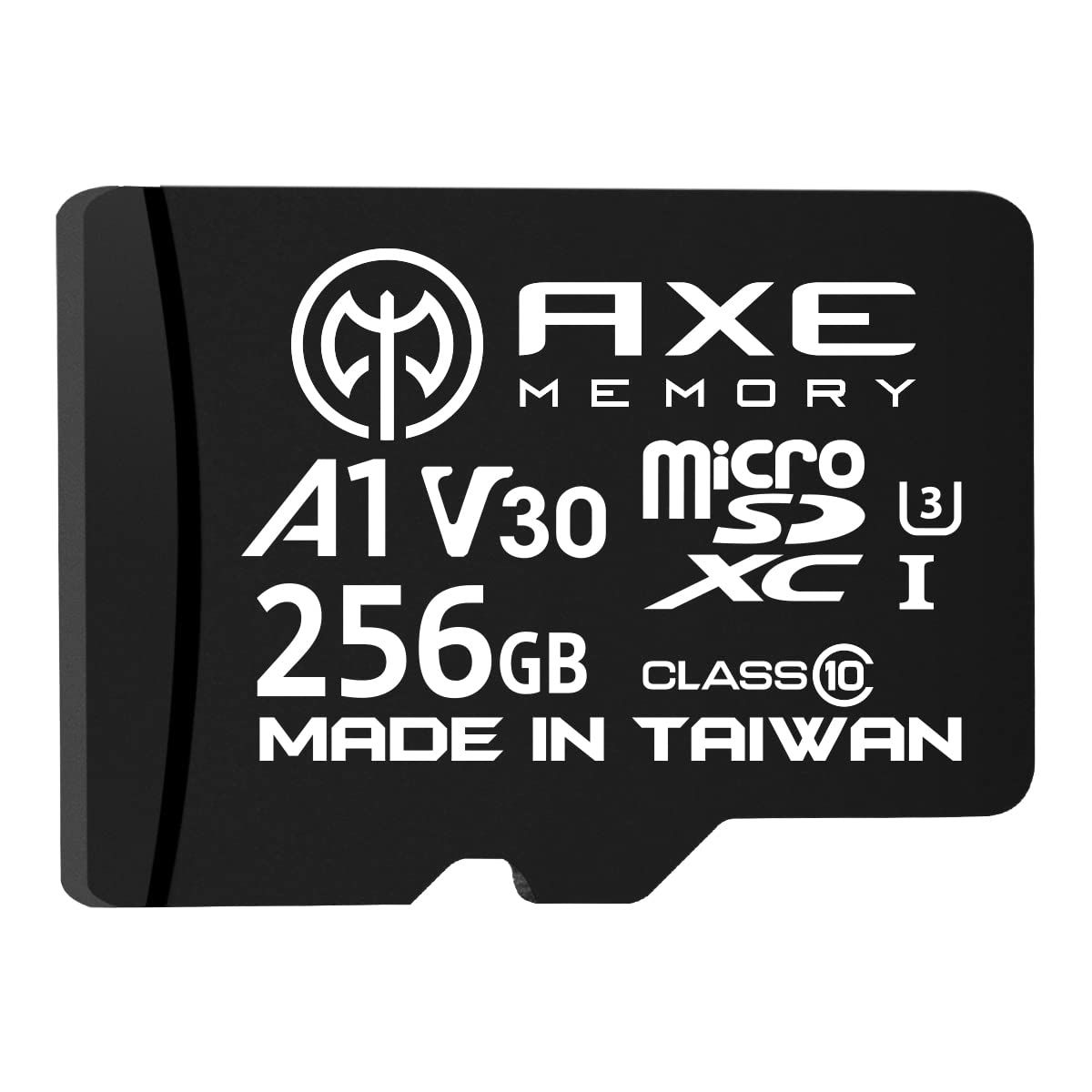 【迅速発送】AXE microSD 256GB マイクロsdカード Nintendo Switch SDカード V30 UHS-I U3 A1 C10 4K UHD動画対応 転送速度95MB/S 高速 microSDXC SDアダプター付【アクスメモリ 限定】