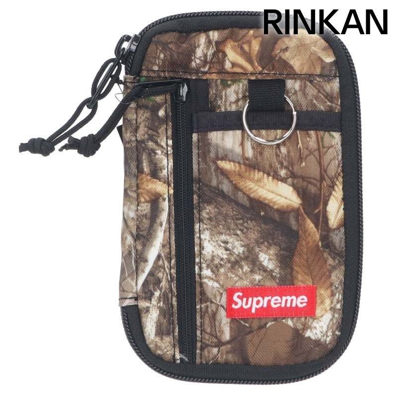 シュプリーム 19AW Small Zip Pouch リアルツリースモールジップポーチ メンズ ONE SIZE