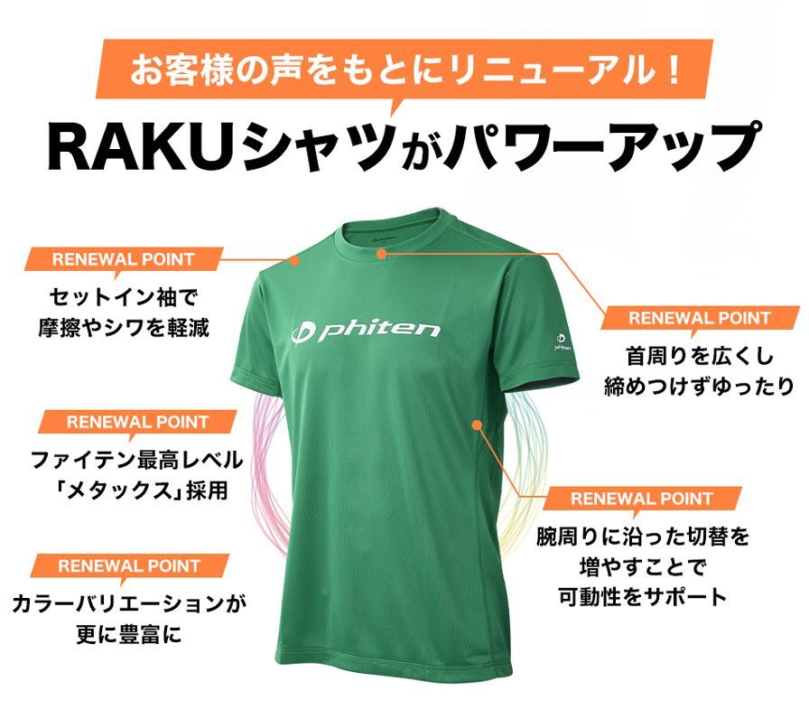 fullhouse様専用 ファイテン 半袖 Tシャツ 2着 ファイテン RAKUシャツ