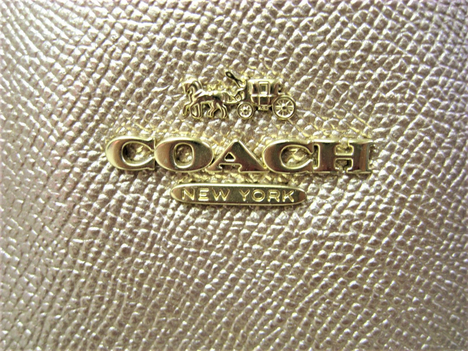 美品 コーチ COACH ファスナー ポーチ付 セミショルダー トートバック