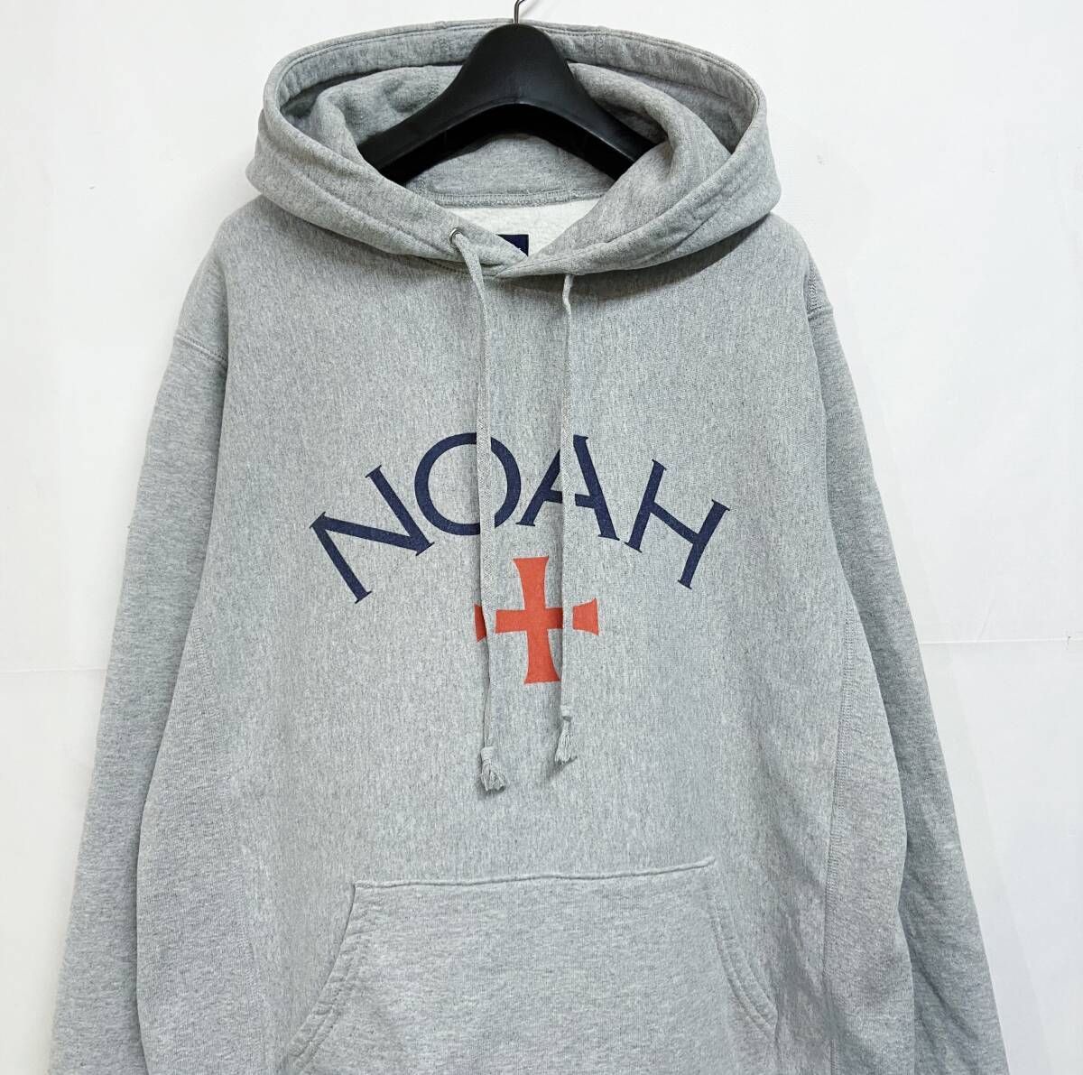 カナダ製 NOAH ノア LOGO PULLOVER HOODIE リバースウィーブ スウェットパーカー