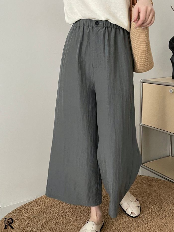ワイドパンツ レディース デニスパンツ バギーパンツ ワイド ガウチョ レディース 大人  ボトムス ロングパンツ ルームウェア ウエストゴムtaochuan31
