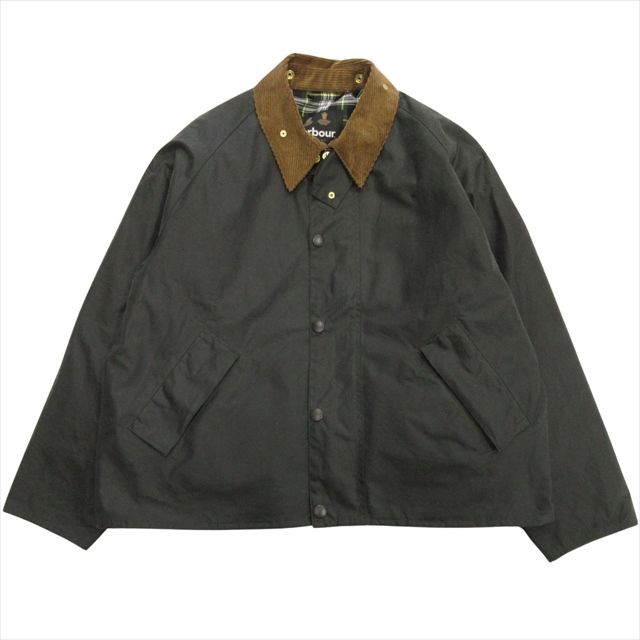 24aw バブアー Barbour 130周年記念モデル TRANSPORT / トランスポート ワックス コットン コート ジャケット ブルゾン オイルド 242MWX2364 38 緑 グリーン メンズ
